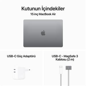 MacBook Air MXD13TU/A M3 16Gb-512Gb Ssd-Liquid Retina-15.3inc-Space Grey