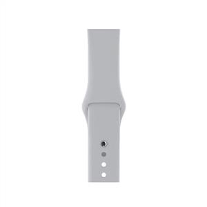 Apple Watch Series 3 GPS, 42mm Silver Aluminium Case with White Sport Band