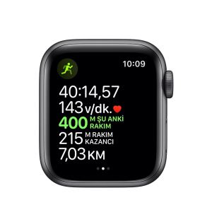 Apple Watch Nike Series 5 GPS, 40mm Space Grey Aluminium Case with Anthracite/Bl