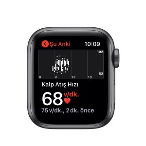 Apple Watch Nike Series 5 GPS, 40mm Space Grey Aluminium Case with Anthracite/Bl