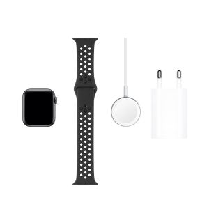 Apple Watch Nike Series 5 GPS, 40mm Space Grey Aluminium Case with Anthracite/Bl
