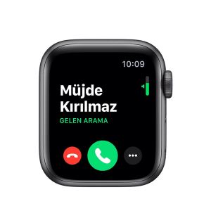 Apple Watch Series 5 GPS, 40mm Space Grey Aluminium Case with Black Sport Band