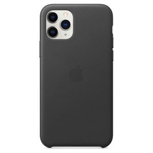 APPLE MWYE2ZM/A IPHONE 11 PRO DERİ KILIF - SİYAH