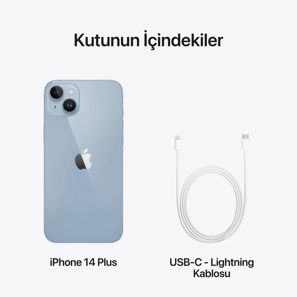 Yenilenmiş iPhone 14 Plus 128 Gb Akıllı Telefon Mavi (1 Yıl