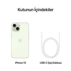 iPhone 15 128 Gb Akıllı Telefon Yeşil
