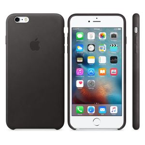 MKXF2ZM/A IPHONE 6S PLUS DERİ KILIF- (SİYAH)
