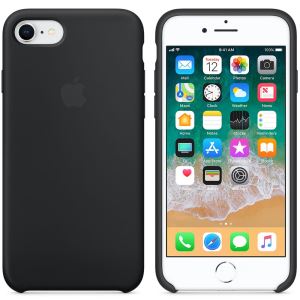 APPLE MQGK2ZM/A IPHONE 8/7/SE SİLİKON KILIF- (SİYAH)