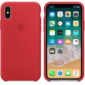 APPLE MQT52ZM/A IPHONE X SİLİKON KILIF- (KIRMIZI)