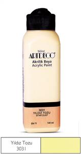 Artdeco Akrilik Boya 140 ml Renk Secmeli Canlı ve Pastel 3720 - Beyaz SedefMetal GK5912