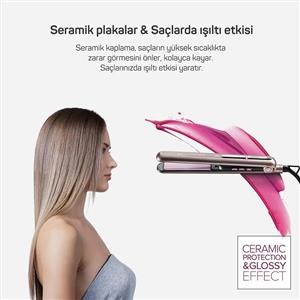 Arzum AR5062 Belissima Glossy Saç Düzleştirici