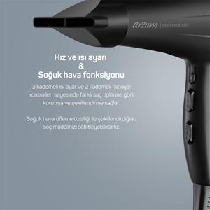 Arzum AR5096 Prostyle Air Profesyonel Saç Kurutma Makinesi