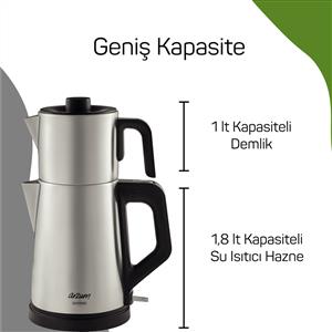 Arzum AR3129 Deminde Çaycı & Çay Makinesi