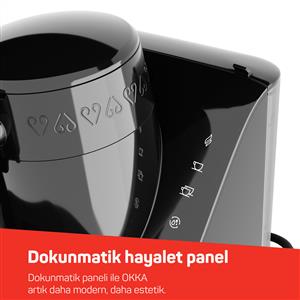 Arzum Okka Elıte Türk Kahvesi Makinesi - Krom
