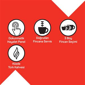 Arzum Okka Elıte Türk Kahvesi Makinesi - Krom