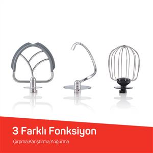 Arzum Gastroart Stand Mikser - Krem - AR1190
