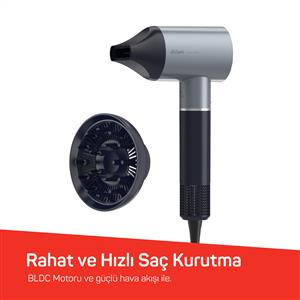 Arzum Revolution Profesyonel Saç Kurutma Makinesi - Platin Gri - AR5169