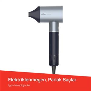 Arzum Revolution Profesyonel Saç Kurutma Makinesi - Platin Gri - AR5169