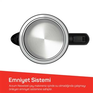 Arzum AR3158 Neosteel Çay Makinesi