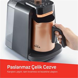 Arzum Okka Rich Pro Su Tanklı Türk Kahvesi Makinesi Bakır