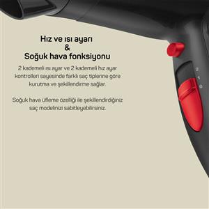 Arzum AR-569 Linda Saç Kurutma Makinesi