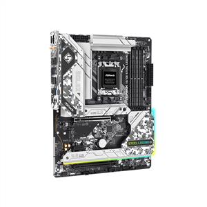 ASROCK X670E STEEL LEGEND AMD X670E Soket AM5 DDR5 7600MHz (OC) M.2 Anakart