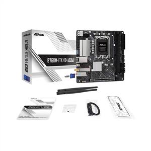 ASROCK B760M-ITX/D4 WIFI Intel B760 Soket 1700 DDR4 5333MHz (OC) M.2 Anakart