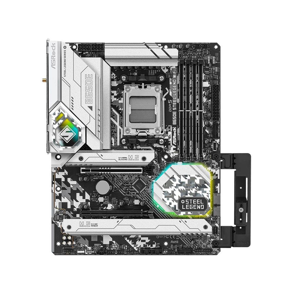 ASROCK B650E Steel Legend WiFi AMD B650 Soket AM5 DDR5 6600MHz (OC