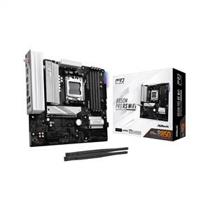 ASROCK B850M PRO RS WIFI 8000MHz(OC)DDR5 Soket AM5 M.2 USB 3.2 HDMI mATX Anakart