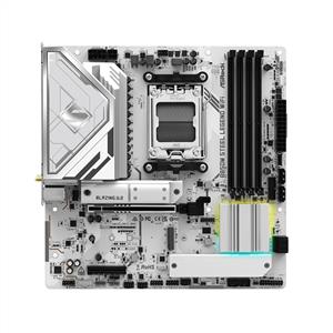 ASROCK B850M STEEL LEGEND WIFI AMD B850 Soket AM5 DDR5 8000MHz (OC) M.2 Anakart