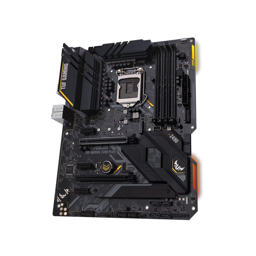 ASUS TUF GAMING Z490-PLUS INTEL Z490 Soket 1200 DDR4 4600MHz(OC