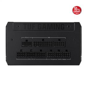 ASUS TUF GAMING 850W 80 PLUS GOLD FULL MODÜLER GÜÇ KAYNAĞI