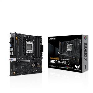 ASUS TUF GAMING A620M-PLUS AMD A620 Soket AM5 DDR5 6400MHz(OC) M.2 Anakart