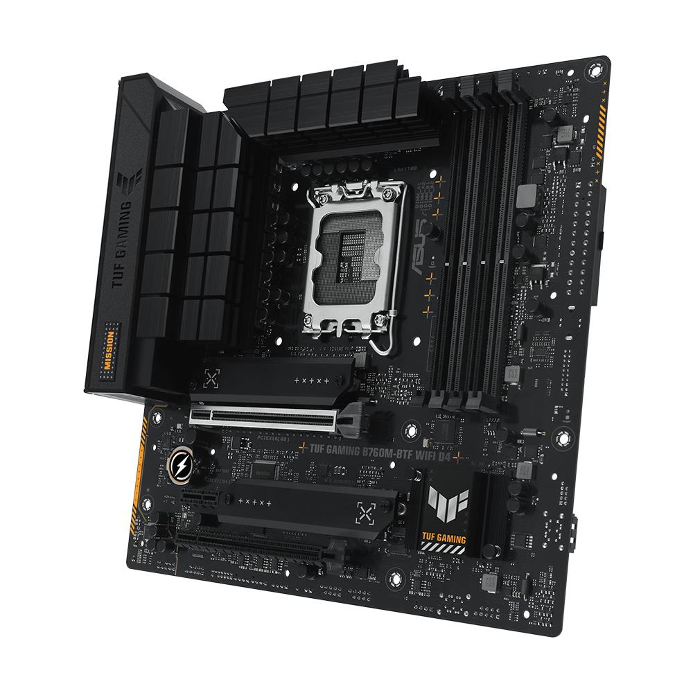 ASUS TUF GAMING B760M-BTF WIFI D4 Soket 1700 DDR4 5333(O.C.) M.2