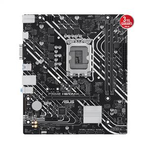 ASUS PRIME H610M-K Intel H610 Soket 1700 DDR5 5600MHz M.2 Anakart