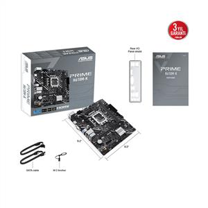 ASUS PRIME H610M-K Intel H610 Soket 1700 DDR5 5600MHz M.2 Anakart