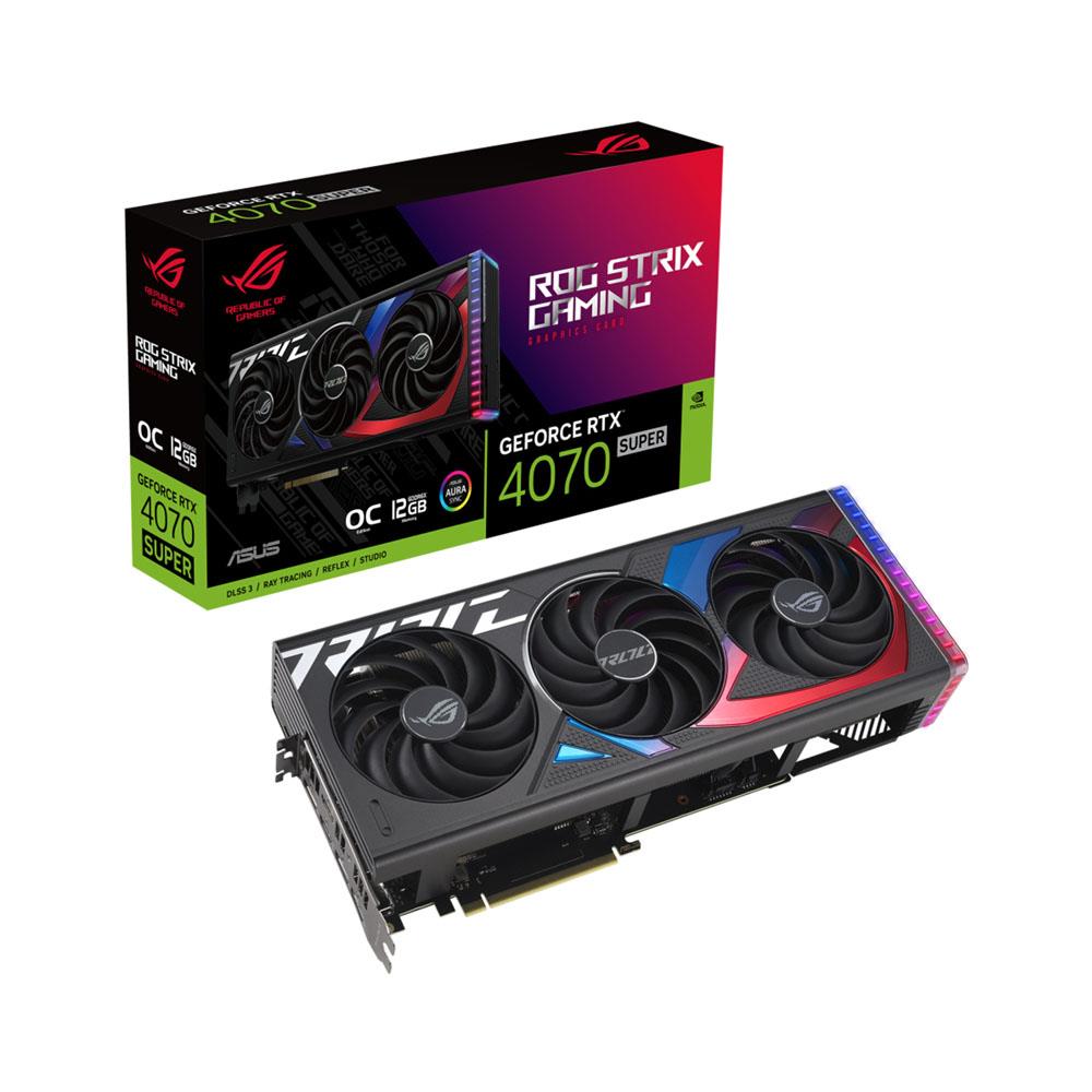 ASUS ROG STRIX GeForce RTX 4070 SUPER OC 12GB GDDR6X 192Bit DLSS 3