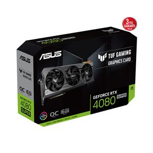 ASUS TUF GeForce RTX 4080 SUPER OC 16GB GDDR6X 256Bit DLSS 3 Ekran Kartı
