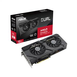 ASUS DUAL Radeon RX 7700 XT O12 GGDDR6 12GB OC 192Bit AMD Ekran Kartı
