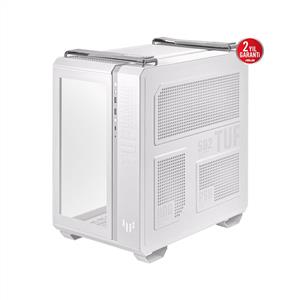 ASUS TUF GAMING GT502 PLUS BEYAZ USB 3.2 TEMPERLİ CAM MidT ATX OYUNCU KASASI