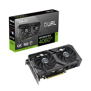 ASUS DUAL GeForce RTX 4060 TI OC 16GB GDDR6 128 Bit DLSS 3  Ekran Kartı