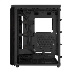 ASUS PROART PA401 WOOD TG PWM SİYAH USB 3.2 TEMPERLİ CAM MidT ATX KASA