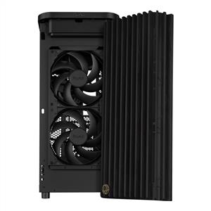 ASUS PROART PA401 WOOD TG PWM SİYAH USB 3.2 TEMPERLİ CAM MidT ATX KASA
