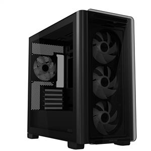 ASUS A23 PLUS TG ARGB SİYAH 4x120mm FANLI USB 3.2 Micro ATX KASA
