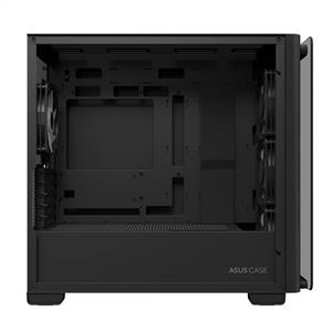 ASUS A23 PLUS TG ARGB SİYAH 4x120mm FANLI USB 3.2 Micro ATX KASA