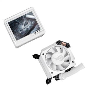 ASUS ROG RYUJIN III EXTREME BEYAZ 360 ARGB OLED 360mm SIVI SOĞUTUCU