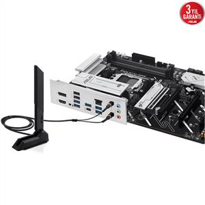 ASUS PRIME B850-PLUS WIFI AMD B850 Soket AM5 DDR5 8000MHz(OC) M.2 Anakart