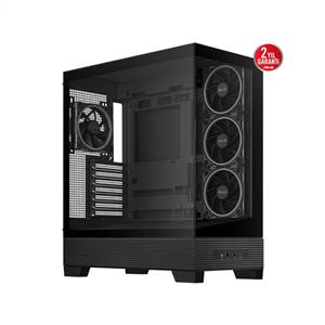 ASUS A31 PLUS TG 4x120mm ARGB FANLI midT ATX SİYAH KASA