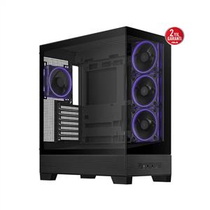 ASUS A31 PLUS TG 4x120mm ARGB FANLI midT ATX SİYAH KASA