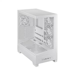 ASUS A31 PLUS TG 4x120mm ARGB FANLI midT ATX BEYAZ KASA