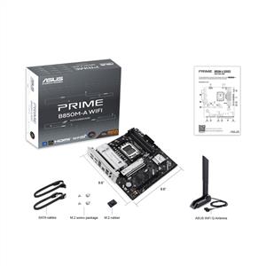 ASUS PRIME B850M-A WIFI AMD B850 Soket AM5 DDR5 8000MHz(OC) M.2 Anakart